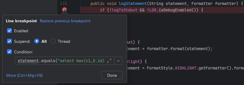 Narrow the breakpoint